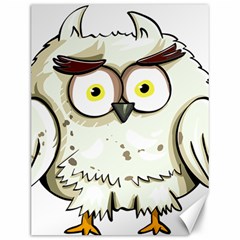 Owl Bird Eyes Cartoon Good Canvas 12  X 16  by Sudhe