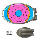 Donut Doughnut Dessert Clip Art Money Clips (Oval)  Front