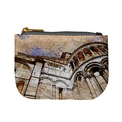 Building Architecture Columns Mini Coin Purse