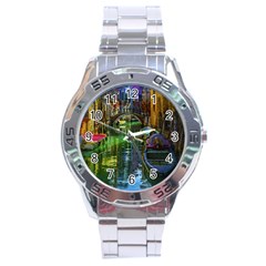 Venice City Italy Architecture Stainless Steel Analogue Watch by Simbadda