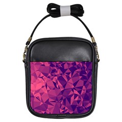 Triangulation Patterns Girls Sling Bag by Vaneshart