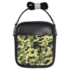 Army Camo Pattern Girls Sling Bag by Vaneshart