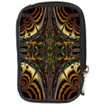 Abstract Art Artwork Fractal Compact Camera Leather Case Front