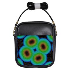 Kaleidoscope Art Unique Design Girls Sling Bag by Vaneshart