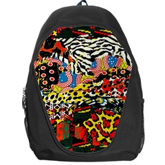 Ethnic Patchwork Backpack Bag by AyokaDesigns