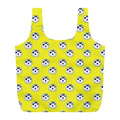 English Breakfast Yellow Pattern Full Print Recycle Bag (l) by snowwhitegirl