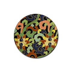 Abstract 2920824 960 720 Rubber Coaster (round)  by vintage2030