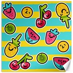 Summer Fruits Patterns Canvas 16  x 16  15.2 x15.41  Canvas - 1