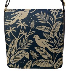 Birds Nature Design Flap Closure Messenger Bag (s) by Vaneshart