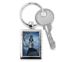 Wonderful Fantasy Women Key Chain (rectangle) by FantasyWorld7