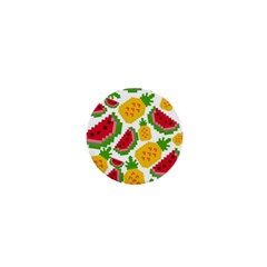 Watermelon Pattern Se Fruit Summer 1  Mini Buttons by Vaneshart