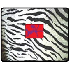 Striped By Traci K Fleece Blanket (medium)  by tracikcollection