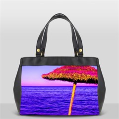 Pop Art Beach Umbrella  Oversize Office Handbag (2 Sides) by essentialimage