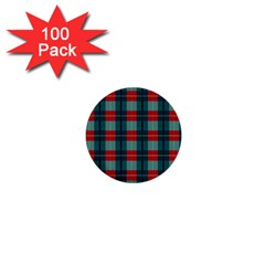 Pattern Texture Plaid 1  Mini Buttons (100 Pack)  by Mariart