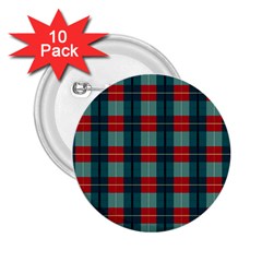 Pattern Texture Plaid 2 25  Buttons (10 Pack)  by Mariart