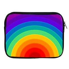 Rainbow Background Colorful Apple Ipad 2/3/4 Zipper Cases by HermanTelo