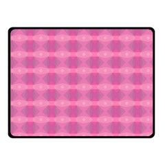 Pink Double Sided Fleece Blanket (small)  by HermanTelo