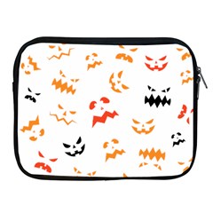 Pumpkin Faces Pattern Apple Ipad 2/3/4 Zipper Cases by Sobalvarro