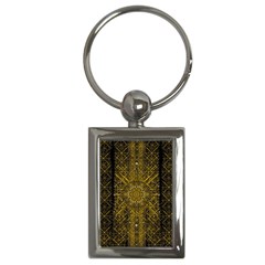 Stars For A Cool Medieval Golden Star Key Chain (rectangle) by pepitasart