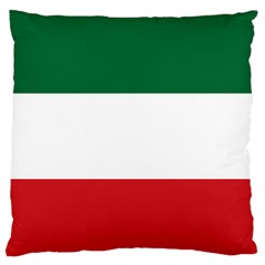 Flag Patriote Quebec Patriot Red Green White Modern French Canadian Separatism Black Background Standard Flano Cushion Case (one Side) by Quebec