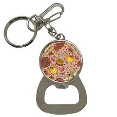 Thanksgiving Pattern Bottle Opener Key Chain by Sobalvarro