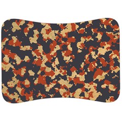 Aged Red, White, And Blue Camo Velour Seat Head Rest Cushion by McCallaCoultureArmyShop