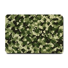 Dark Green Camouflage Army Small Doormat  by McCallaCoultureArmyShop