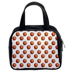 Orange Basketballs Classic Handbag (two Sides) by mccallacoulturesports