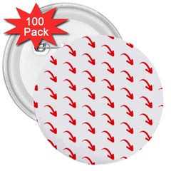 Create Your Own Custom Online Full Print Blank Template 3  Buttons (100 Pack)  by startdesign