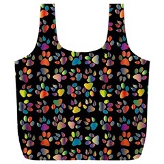 Paws Full Print Recycle Bag (xxxl) by ArtworkByPatrick