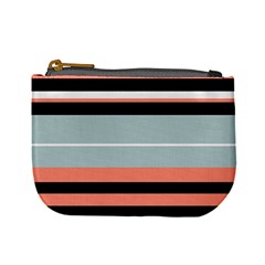 Bandes Orange/bleu/noir Mini Coin Purse