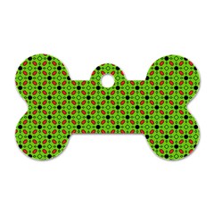 Texture Seamless Christmas Dog Tag Bone (one Side) by HermanTelo