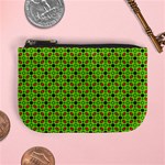 Texture Seamless Christmas Mini Coin Purse Front