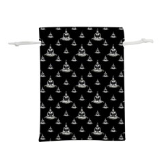 Buddhism Motif Print Pattern Design Lightweight Drawstring Pouch (l) by dflcprintsclothing