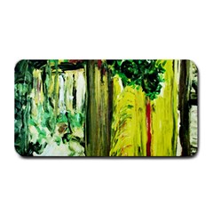 Old Tree And House With An Arch 8 Medium Bar Mats by bestdesignintheworld