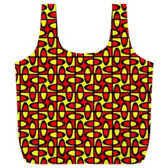 Rby-c-3-4 Full Print Recycle Bag (xxxl) by ArtworkByPatrick