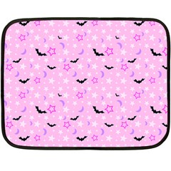 Spooky Pastel Goth  Fleece Blanket (mini) by thethiiird