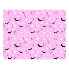 Spooky Pastel Goth  Double Sided Flano Blanket (large)  by thethiiird