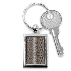 Python Snakeskin Print Key Chain (rectangle) by LoolyElzayat