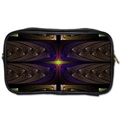 Fractal Fantasy Design Texture Toiletries Bag (two Sides) by Wegoenart