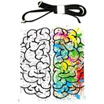 Brain Mind Psychology Idea Drawing Shoulder Sling Bag Front