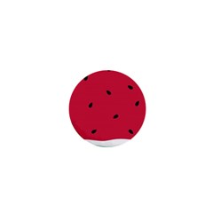 Minimalist Summer Watermelon Wallpaper 1  Mini Buttons by Nexatart