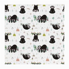 Cute Sloths Medium Glasses Cloth (2 Sides) by Sobalvarro