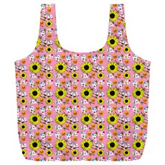 Hawaii Ghost Pink Full Print Recycle Bag (xxxl) by snowwhitegirl