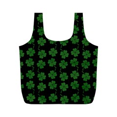 St Patricks Day Full Print Recycle Bag (m) by Valentinaart