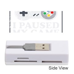 Ipaused2 Memory Card Reader (stick) by ChezDeesTees