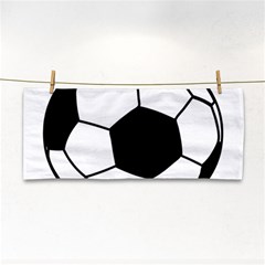 Soccer Lovers Gift Hand Towel by ChezDeesTees