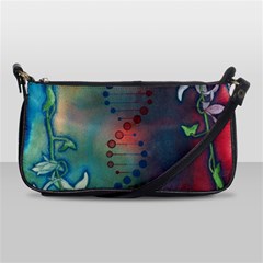 Flower Dna Shoulder Clutch Bag by RobLilly