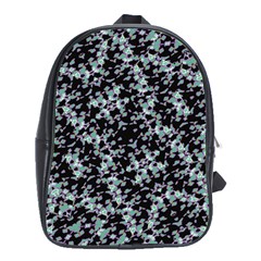 Intricate Modern Abstract Ornate Pattern School Bag (xl) by dflcprintsclothing