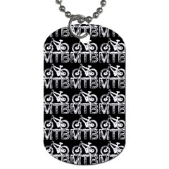 Mountain Bike - Mtb - Hardtail And Dirt Jump 2 Dog Tag (one Side) by DinzDas